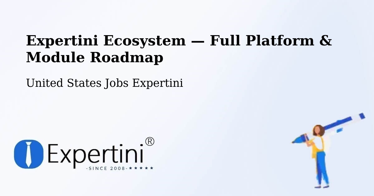 Expertini Ecosystem — Full Platform & Module Roadmap – Clarks Summit
